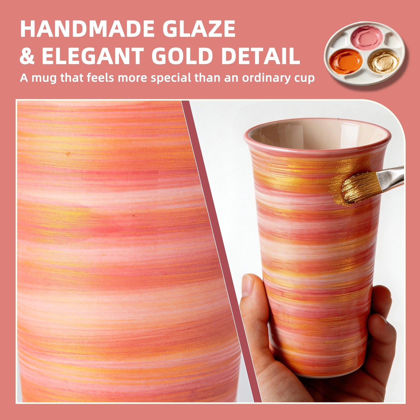 Travel Mug-Blush Petal (Pink)