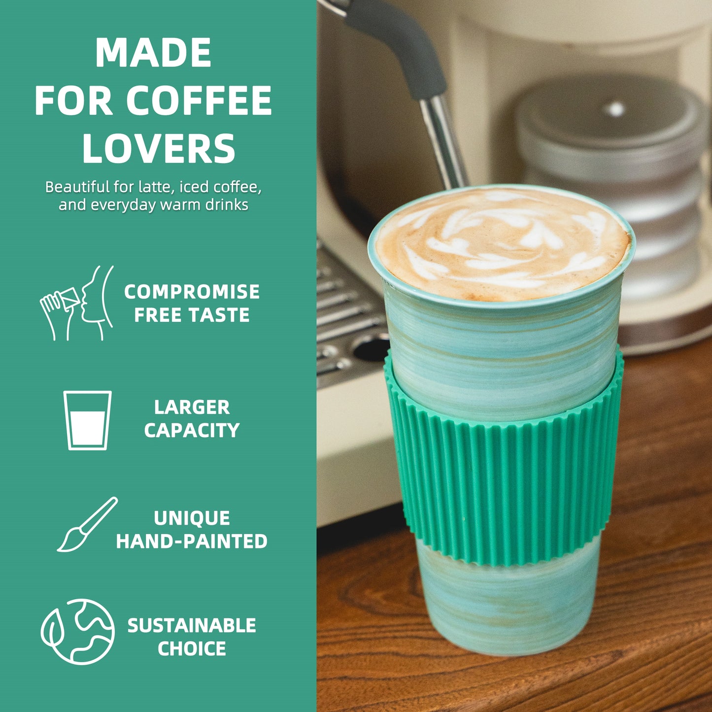 Travel Mug-Sage Mist (Lt.Green)