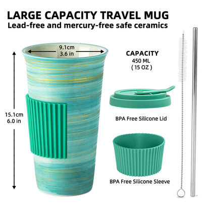 Travel Mug-Sage Mist (Lt.Green)