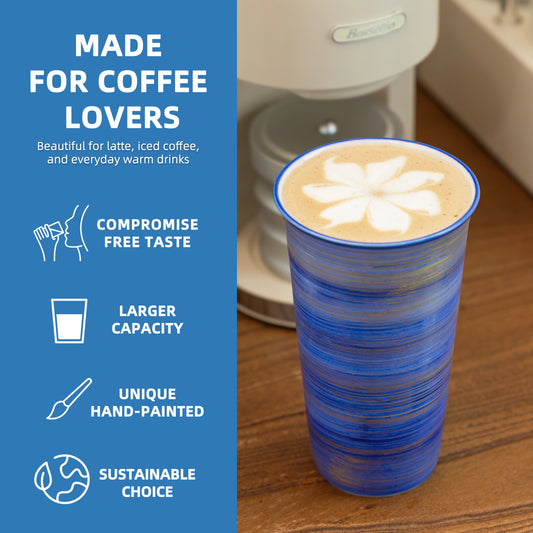 Travel Mug-Ocean Haze (Navy Blue)