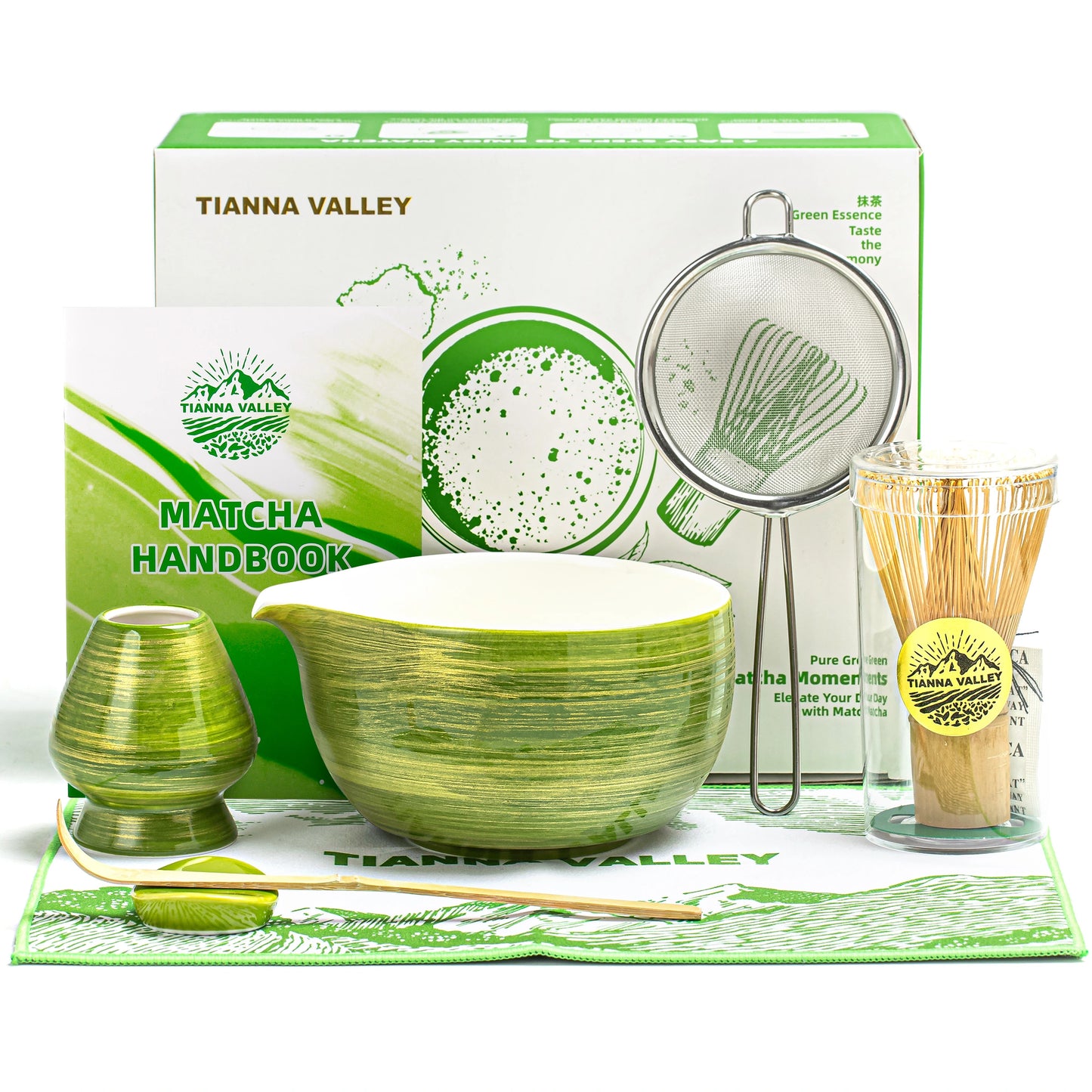 Matcha Set Forest Moss (Dk.Green)