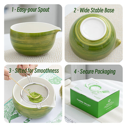 Matcha Set Forest Moss (Dk.Green)