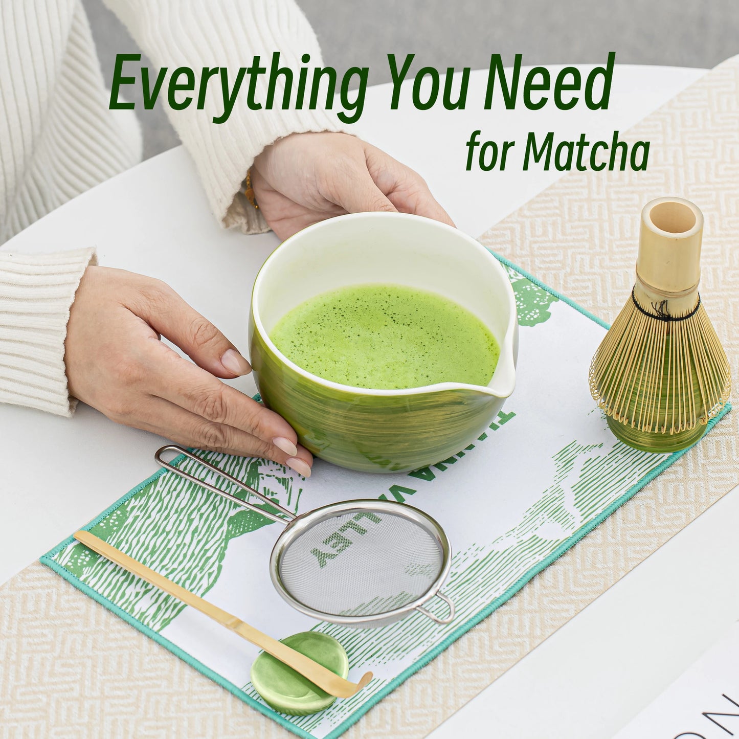 Matcha Set Forest Moss (Dk.Green)