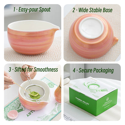Matcha Set Blush Petal (Pink)