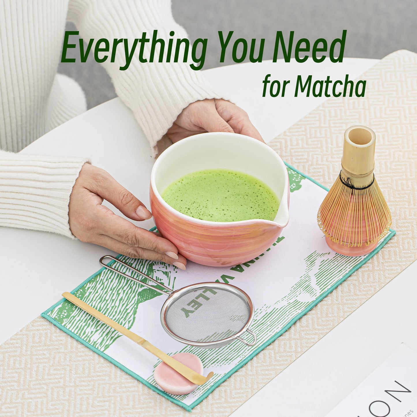 Matcha Set Blush Petal (Pink)