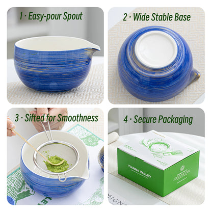 Matcha Set Ocean Haze (Navy Blue)