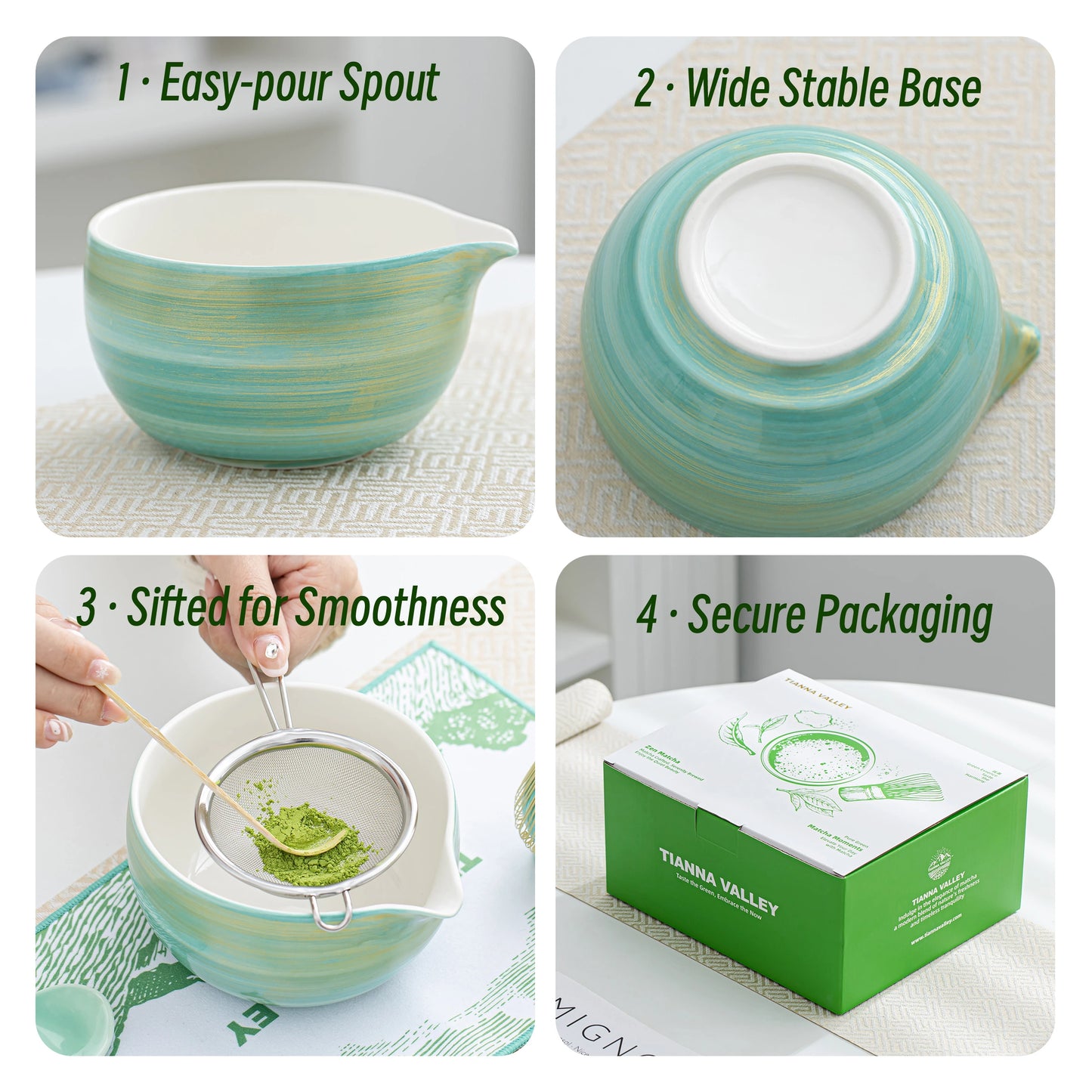 Matcha Set Sage Mist (Lt.Green)