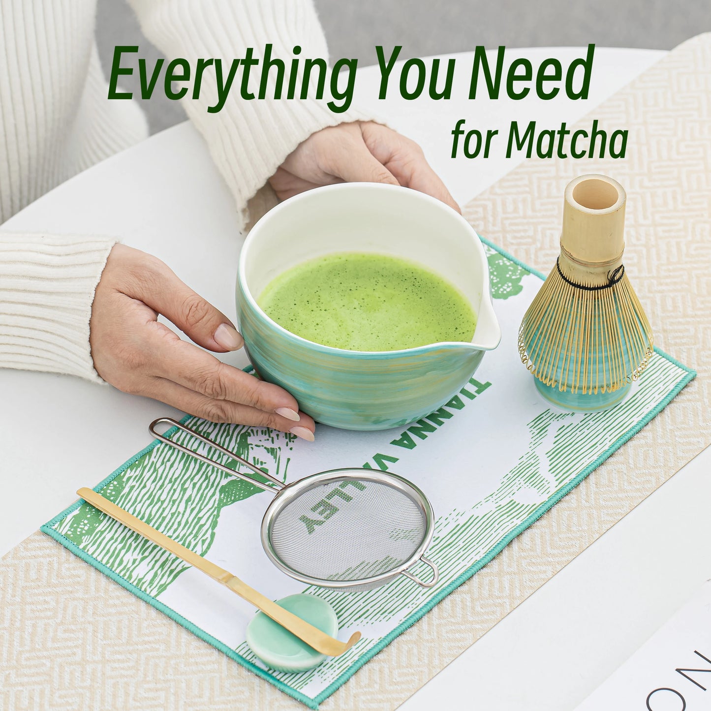 Matcha Set Sage Mist (Lt.Green)