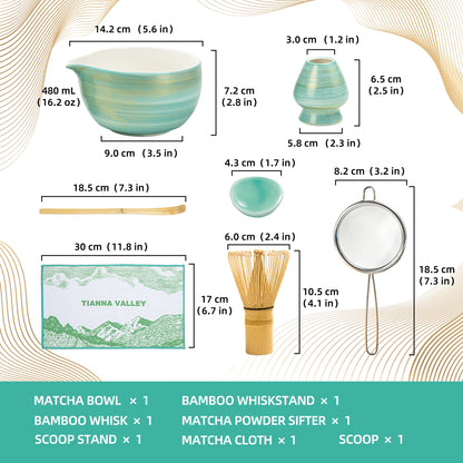 Matcha Set Sage Mist (Lt.Green)